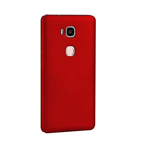 Hülle Kunststoff Schutzhülle Matt für Huawei GR5 Rot