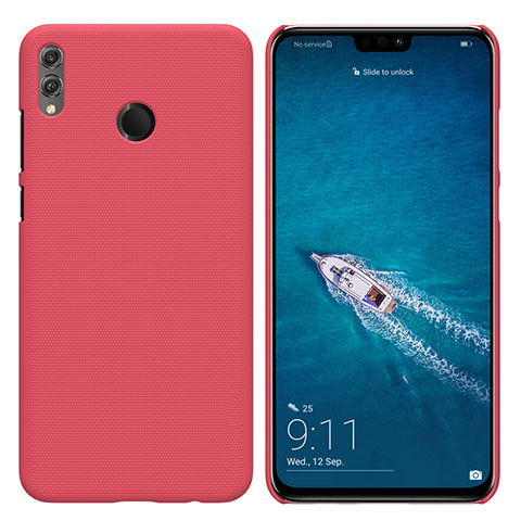 Hülle Kunststoff Schutzhülle Matt für Huawei Honor View 10 Lite Rot