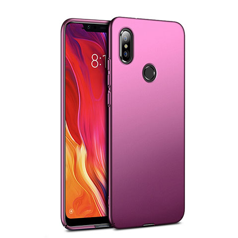 Hülle Kunststoff Schutzhülle Matt für Xiaomi Mi 8 Violett