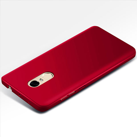 Hülle Kunststoff Schutzhülle Matt M01 für Xiaomi Redmi Note 4X High Edition Rot