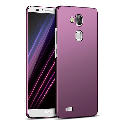 Hülle Kunststoff Schutzhülle Matt M03 für Huawei Mate 7 Violett