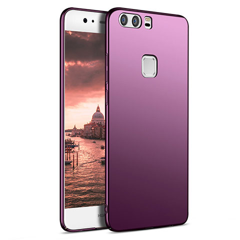 Hülle Kunststoff Schutzhülle Matt M09 für Huawei P9 Plus Violett