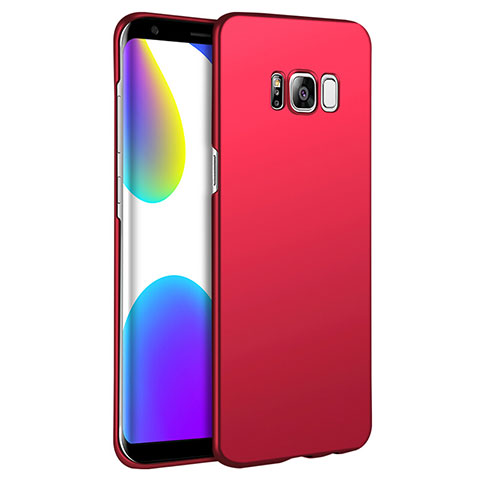 Hülle Kunststoff Schutzhülle Matt M12 für Samsung Galaxy S8 Plus Rot