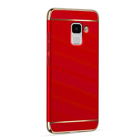 Hülle Luxus Aluminium Metall für Huawei Honor 7 Rot