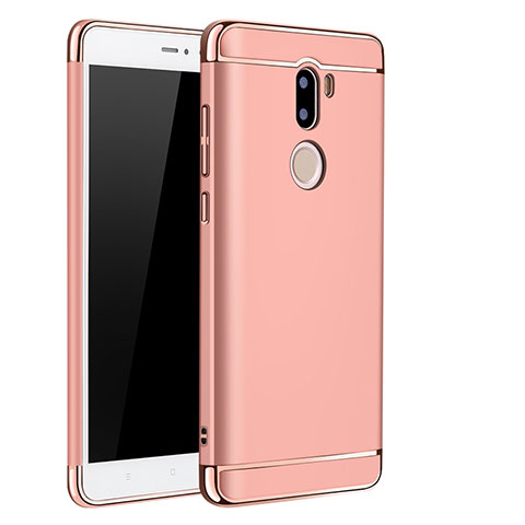 Hülle Luxus Metall Rahmen und Kunststoff für Xiaomi Mi 5S Plus Rosegold