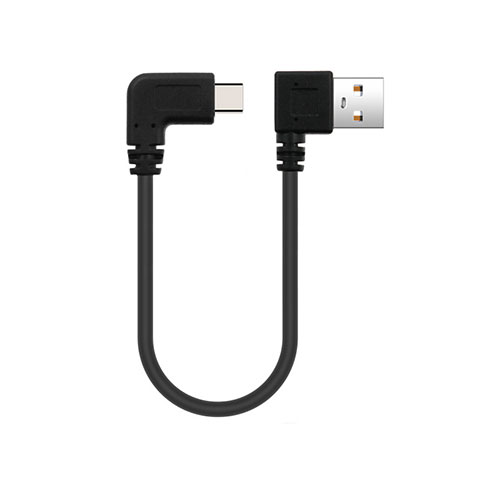 Kabel Type-C Android Universal 25cm S03 für Apple iPad Pro 11 (2022) Schwarz