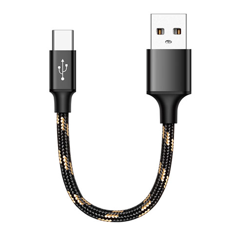 Kabel Type-C Android Universal 25cm S04 für Apple iPad Pro 11 (2021) Schwarz