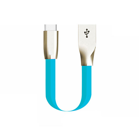 Kabel Type-C Android Universal 30cm S06 Blau