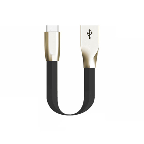 Kabel Type-C Android Universal 30cm S06 für Apple iPad Pro 11 (2022) Schwarz