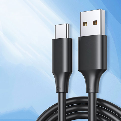 Kabel Type-C Android Universal 6A H05 für Apple iPad Pro 11 (2021) Schwarz