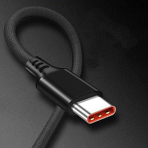 Kabel Type-C Android Universal 6A H06 für Apple iPad Pro 11 (2021) Schwarz