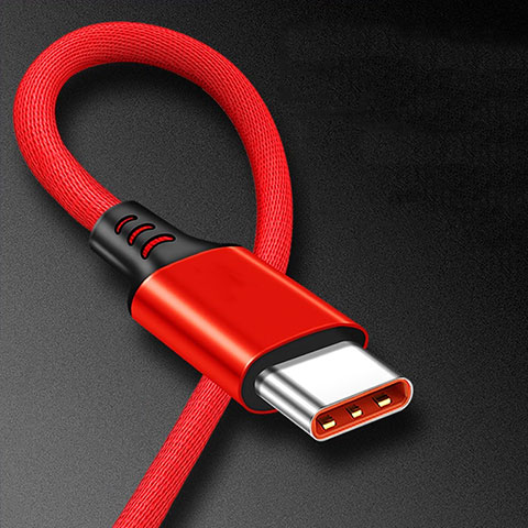 Kabel Type-C Android Universal 6A H06 für Apple iPad Pro 12.9 (2022) Rot