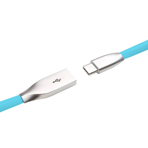 Kabel Type-C Android Universal T03 Hellblau