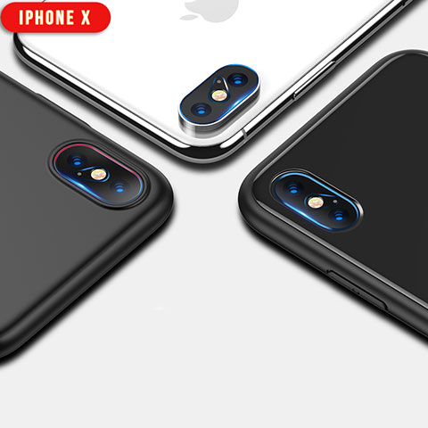 Kameraschutz Gehärtetes Glas Glasfolie F05 für Apple iPhone Xs Max Klar