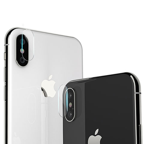 Kameraschutz Gehärtetes Glas Glasfolie F16 für Apple iPhone X Klar