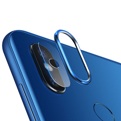 Kameraschutz Gehärtetes Glas Glasfolie für Xiaomi Mi 8 Blau