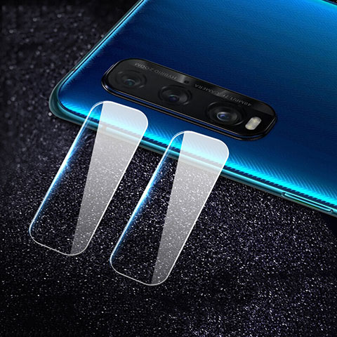 Kameraschutz Gehärtetes Glas Glasfolie Skins zum Aufkleben Panzerglas für Oppo Find X2 Klar