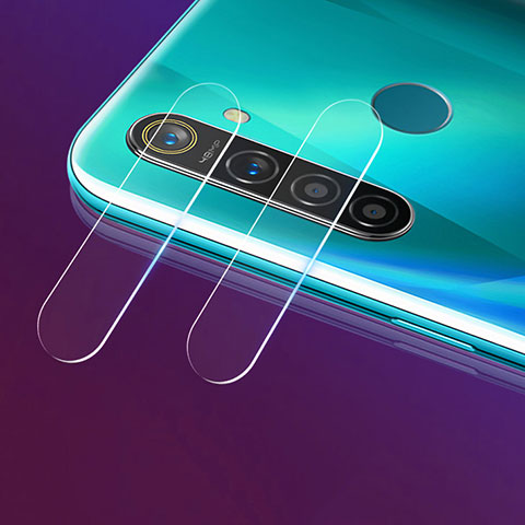 Kameraschutz Gehärtetes Glas Glasfolie Skins zum Aufkleben Panzerglas für Realme 5 Pro Klar