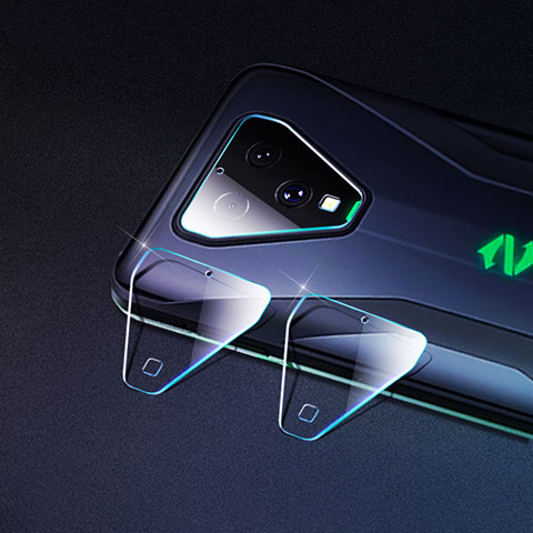 Kameraschutz Gehärtetes Glas Glasfolie Skins zum Aufkleben Panzerglas für Xiaomi Black Shark 3 Pro Klar