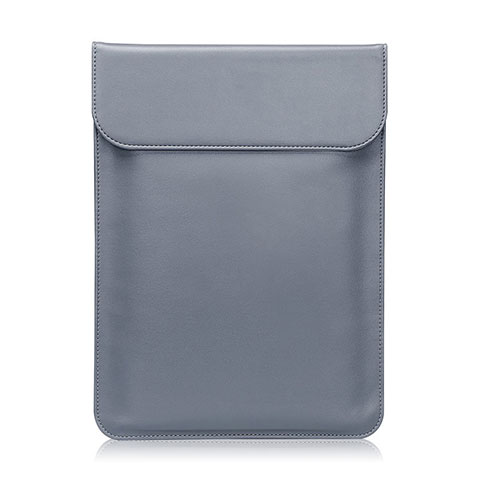 Leder Handy Tasche Sleeve Schutz Hülle für Samsung Galaxy Book S 13.3 SM-W767 Grau