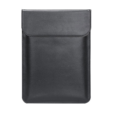 Leder Handy Tasche Sleeve Schutz Hülle L01 für Huawei Honor MagicBook Pro (2020) 16.1 Schwarz