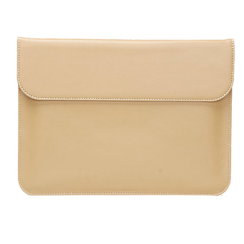 Leder Handy Tasche Sleeve Schutz Hülle L02 für Huawei Honor MagicBook Pro (2020) 16.1 Gold