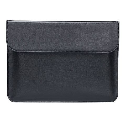 Leder Handy Tasche Sleeve Schutz Hülle L02 für Huawei Honor MagicBook Pro (2020) 16.1 Schwarz