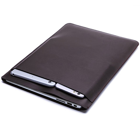 Leder Handy Tasche Sleeve Schutz Hülle L03 für Huawei Honor MagicBook Pro (2020) 16.1 Grün