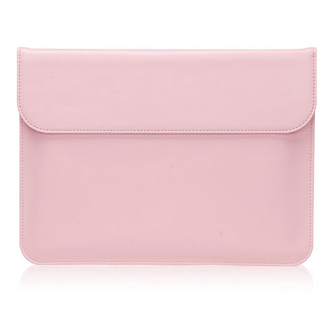 Leder Handy Tasche Sleeve Schutz Hülle L03 für Huawei Matebook X Pro (2020) 13.9 Rosa