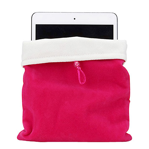 Samt Handy Tasche Schutz Hülle für Huawei MediaPad M3 Lite 10.1 BAH-W09 Pink