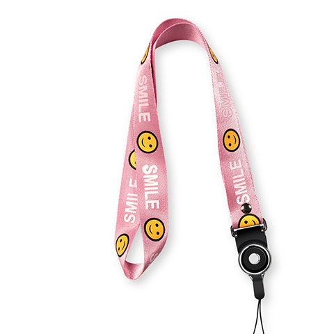 Schlüsselband Schlüsselbänder Lanyard K02 Rosa