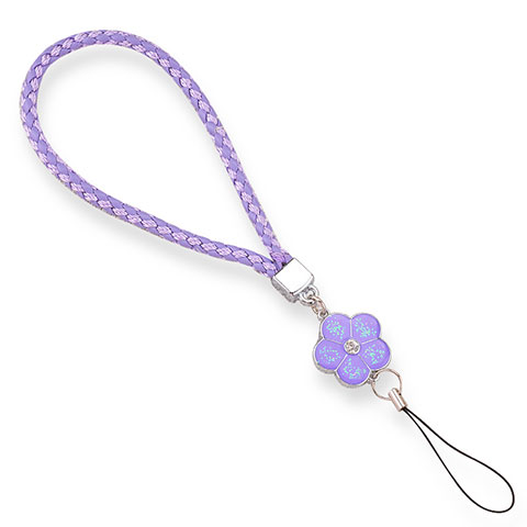 Schlüsselband Schlüsselbänder Lanyard W02 Violett