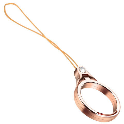 Schlüsselband Schlüsselbänder Schlüsselanhänger mit Fingerring R04 Gold