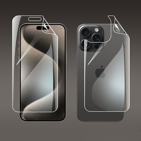 Schutzfolie Displayschutzfolie Panzerfolie Flexibilität Weich Skins zum Aufkleben Full Coverage A01 für Apple iPhone 16 Pro Klar