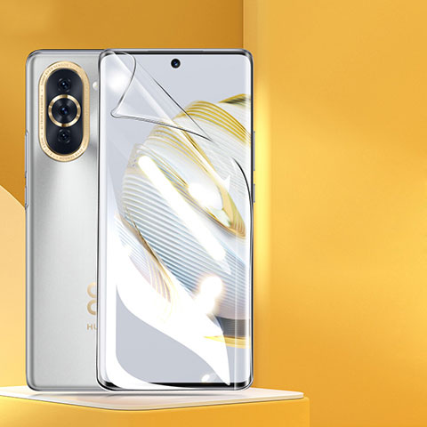 Schutzfolie Displayschutzfolie Panzerfolie Flexibilität Weich Skins zum Aufkleben Full Coverage F02 für Huawei Nova 10 Klar