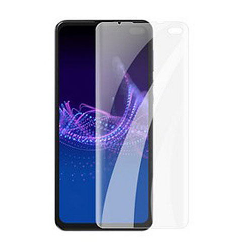 Schutzfolie Displayschutzfolie Panzerfolie Flexibilität Weich Skins zum Aufkleben Full Coverage für Sharp Aquos Sense4 Plus Klar