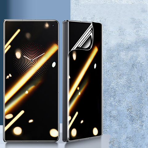 Schutzfolie Displayschutzfolie Panzerfolie Flexibilität Weich Skins zum Aufkleben Full Coverage Privacy A01 für Xiaomi Mix Fold 5G Klar