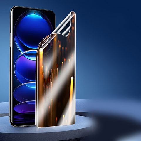 Schutzfolie Displayschutzfolie Panzerfolie Flexibilität Weich Skins zum Aufkleben Full Coverage Privacy für Xiaomi Redmi Note 12 Pro 5G Klar