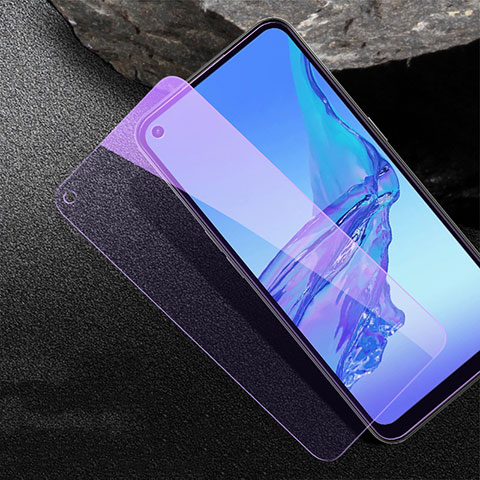 Schutzfolie Displayschutzfolie Panzerfolie Gehärtetes Glas Glasfolie Anti Blue Ray Skins zum Aufkleben Panzerglas B01 für Oppo A32 Klar