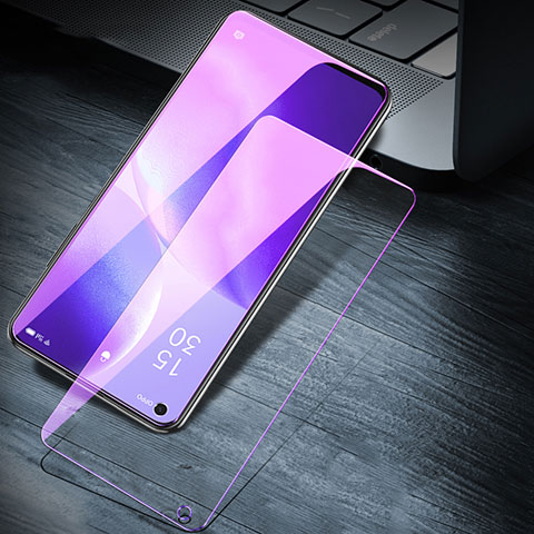 Schutzfolie Displayschutzfolie Panzerfolie Gehärtetes Glas Glasfolie Anti Blue Ray Skins zum Aufkleben Panzerglas B01 für Oppo Reno5 5G Klar