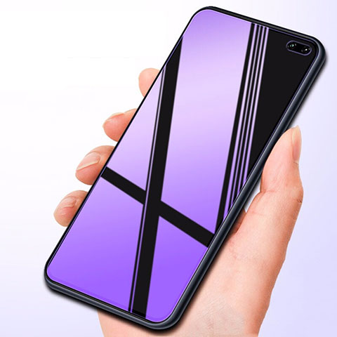 Schutzfolie Displayschutzfolie Panzerfolie Gehärtetes Glas Glasfolie Anti Blue Ray Skins zum Aufkleben Panzerglas B01 für Xiaomi Poco X2 Klar