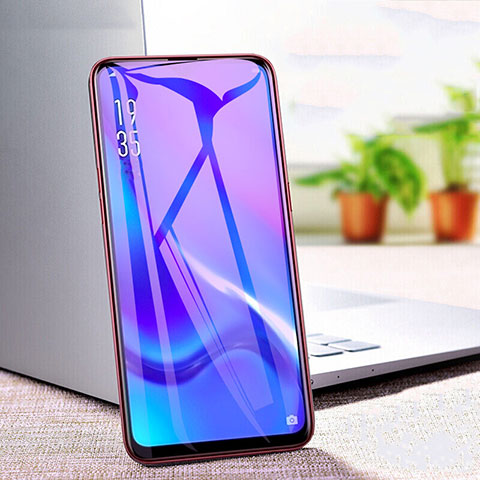 Schutzfolie Displayschutzfolie Panzerfolie Gehärtetes Glas Glasfolie Anti Blue Ray Skins zum Aufkleben Panzerglas B02 für Realme X Klar