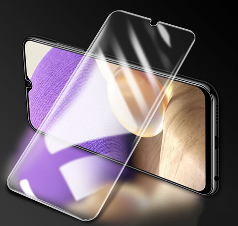 Schutzfolie Displayschutzfolie Panzerfolie Gehärtetes Glas Glasfolie Anti Blue Ray Skins zum Aufkleben Panzerglas B04 für Samsung Galaxy A22 4G Klar