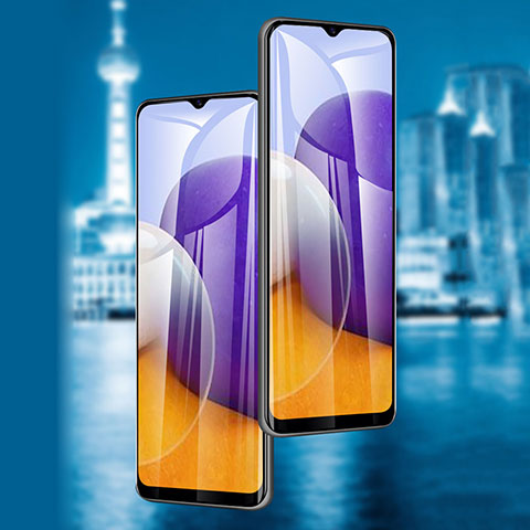 Schutzfolie Displayschutzfolie Panzerfolie Gehärtetes Glas Glasfolie Anti Blue Ray Skins zum Aufkleben Panzerglas B09 für Samsung Galaxy M22 4G Klar