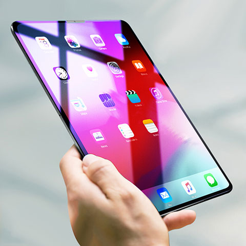 Schutzfolie Displayschutzfolie Panzerfolie Gehärtetes Glas Glasfolie Anti Blue Ray Skins zum Aufkleben Panzerglas für Apple iPad Pro 12.9 (2018) Klar