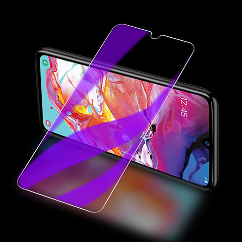 Schutzfolie Displayschutzfolie Panzerfolie Gehärtetes Glas Glasfolie Anti Blue Ray Skins zum Aufkleben Panzerglas für Samsung Galaxy A70S Klar