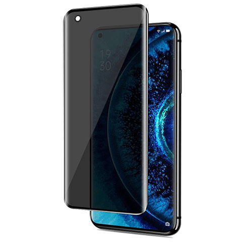 Schutzfolie Displayschutzfolie Panzerfolie Gehärtetes Glas Glasfolie Privacy Skins zum Aufkleben Panzerglas für Oppo Find X2 Klar