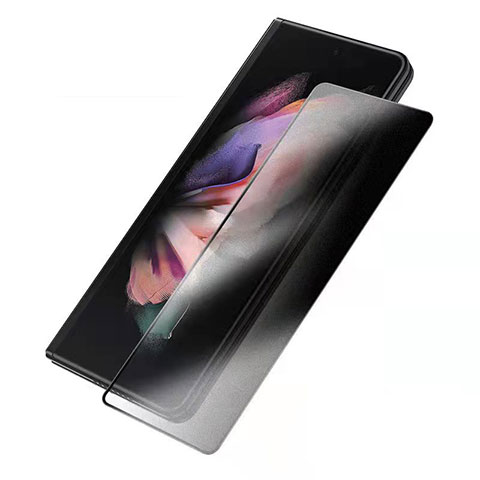 Schutzfolie Displayschutzfolie Panzerfolie Gehärtetes Glas Glasfolie Privacy Skins zum Aufkleben Panzerglas S01 für Samsung Galaxy Z Fold3 5G Klar