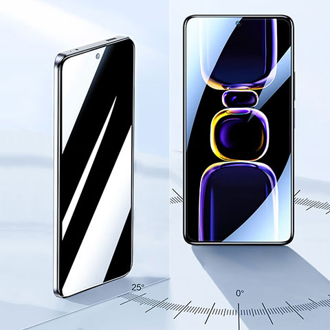 Schutzfolie Displayschutzfolie Panzerfolie Gehärtetes Glas Glasfolie Privacy Skins zum Aufkleben Panzerglas S01 für Xiaomi Redmi K60E 5G Klar