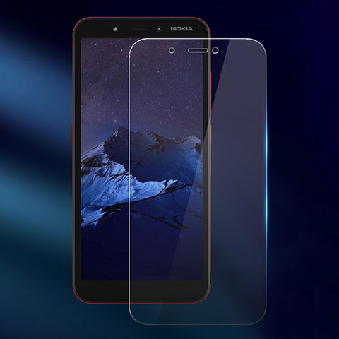 Schutzfolie Displayschutzfolie Panzerfolie Gehärtetes Glas Glasfolie Skins zum Aufkleben Panzerglas für Nokia C1 Klar